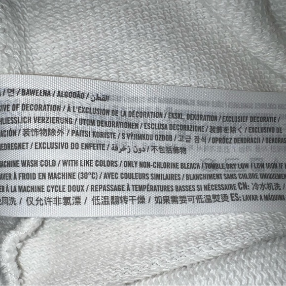 Hollister Full Zip Cropped Eyelet Hood Hoodie - Picture 11 of 11